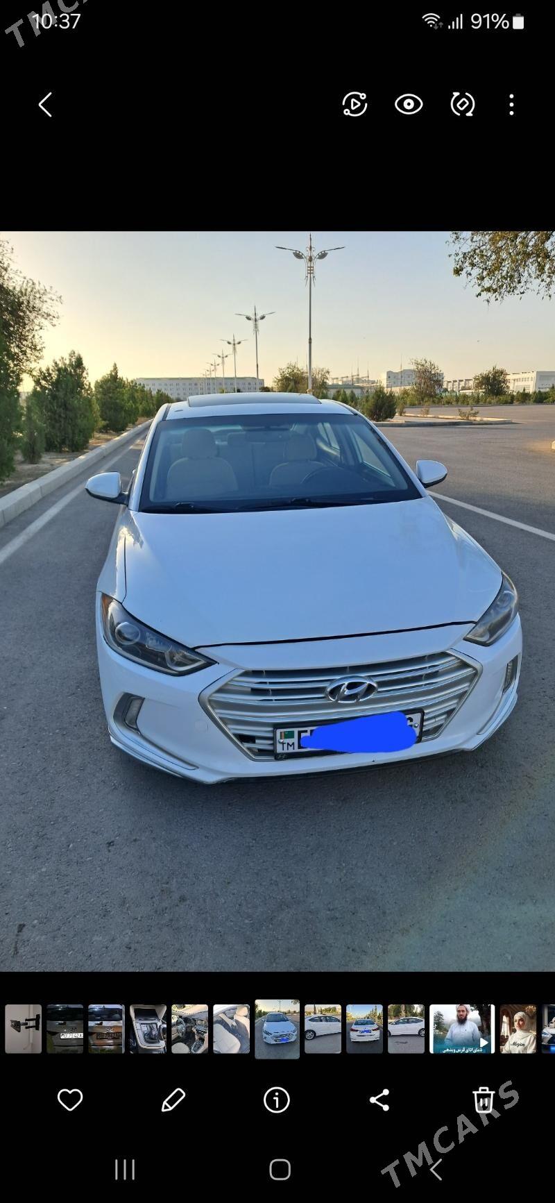 Hyundai Elantra 2018 - 215 000 TMT - Ашхабад - img 1