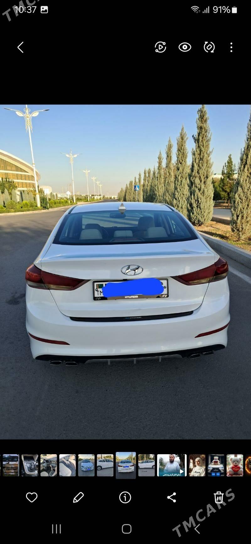 Hyundai Elantra 2018 - 215 000 TMT - Ашхабад - img 3