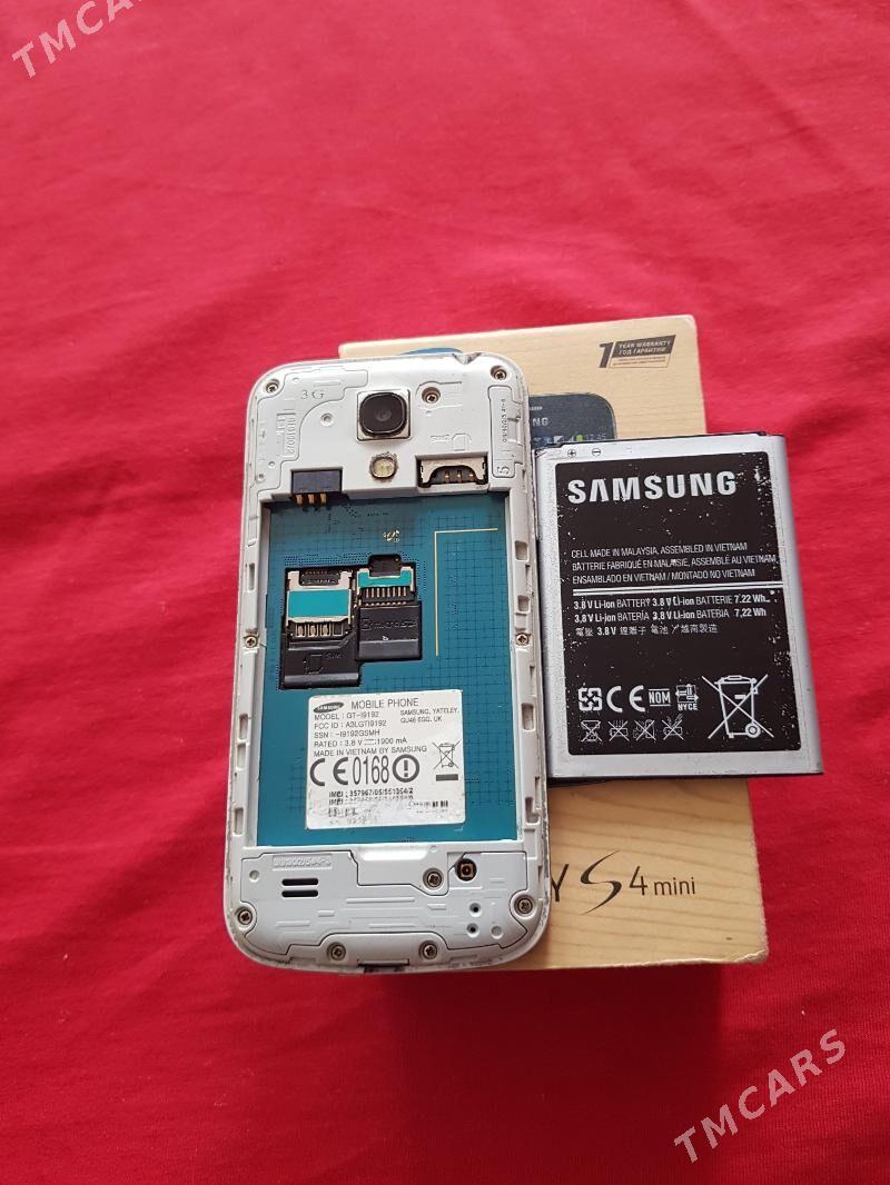 Samsung S4 mini Plata - Ашхабад - img 3