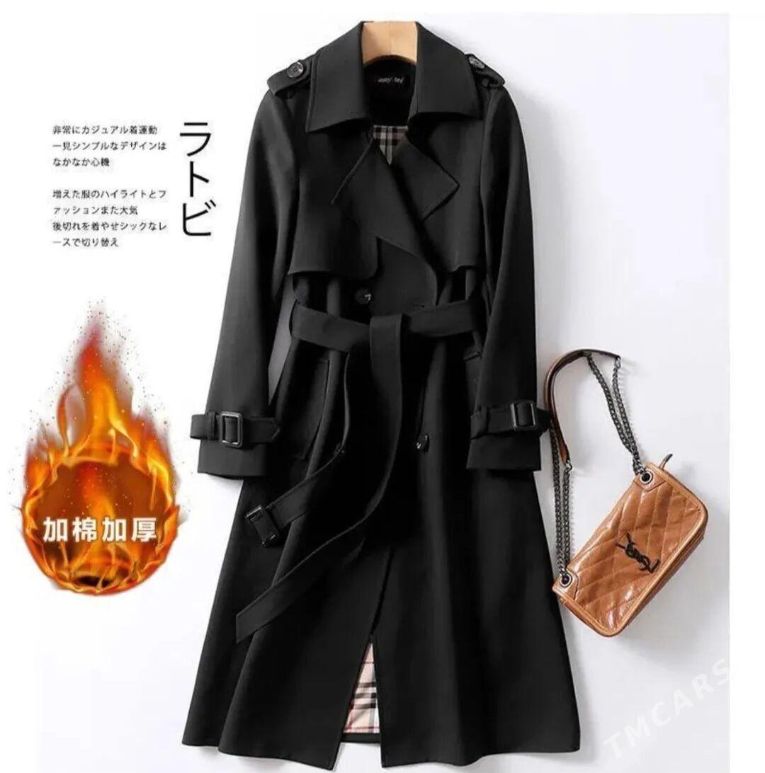 Плащ женский черного цвета - Ашхабад - img 2