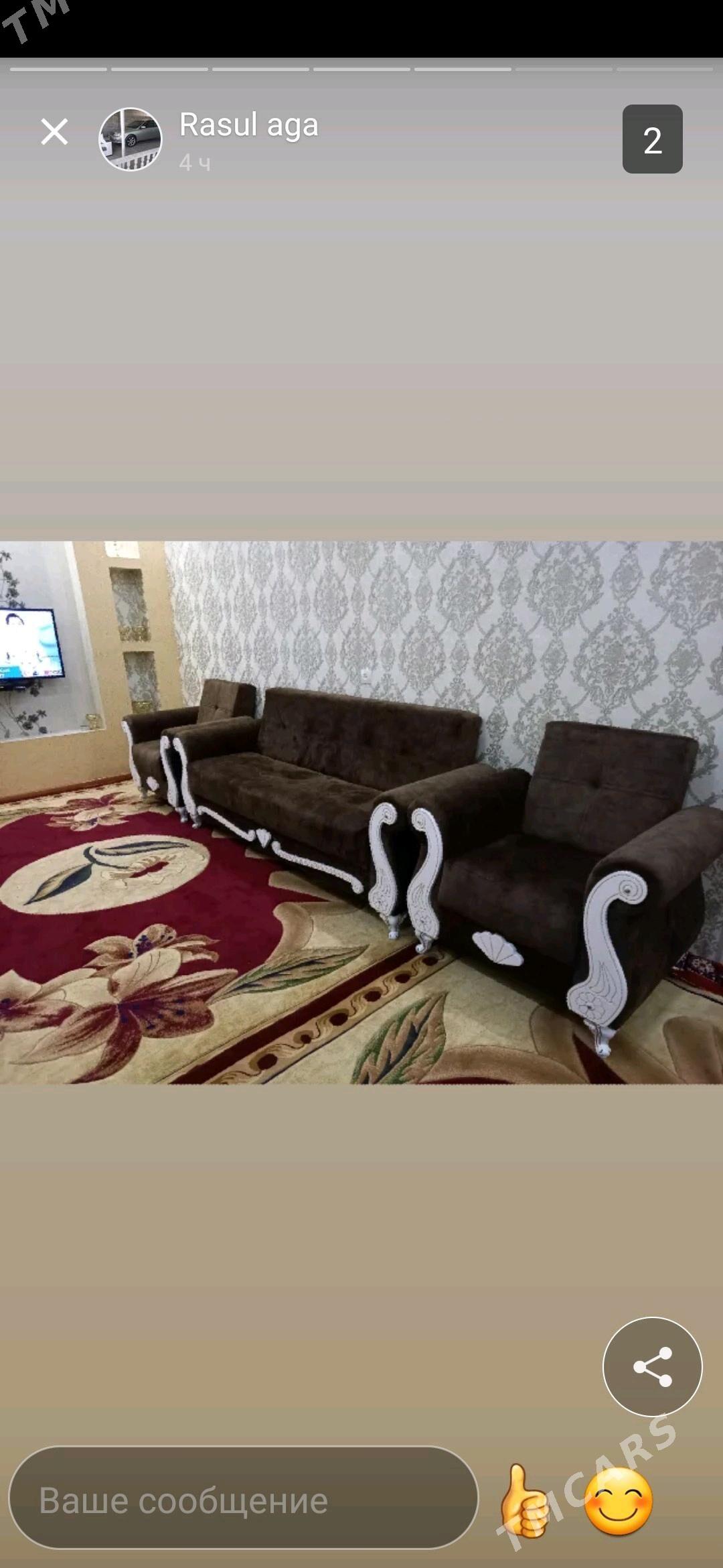 Diwan kreslo we ugalok - Şabat etr. - img 2