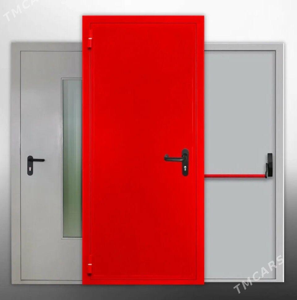 ПРОТИВОПОЖАРНЫЕ И ТЕХНИЧЕСКИЕ  ДВЕРИ - Лебапский велаят - img 1