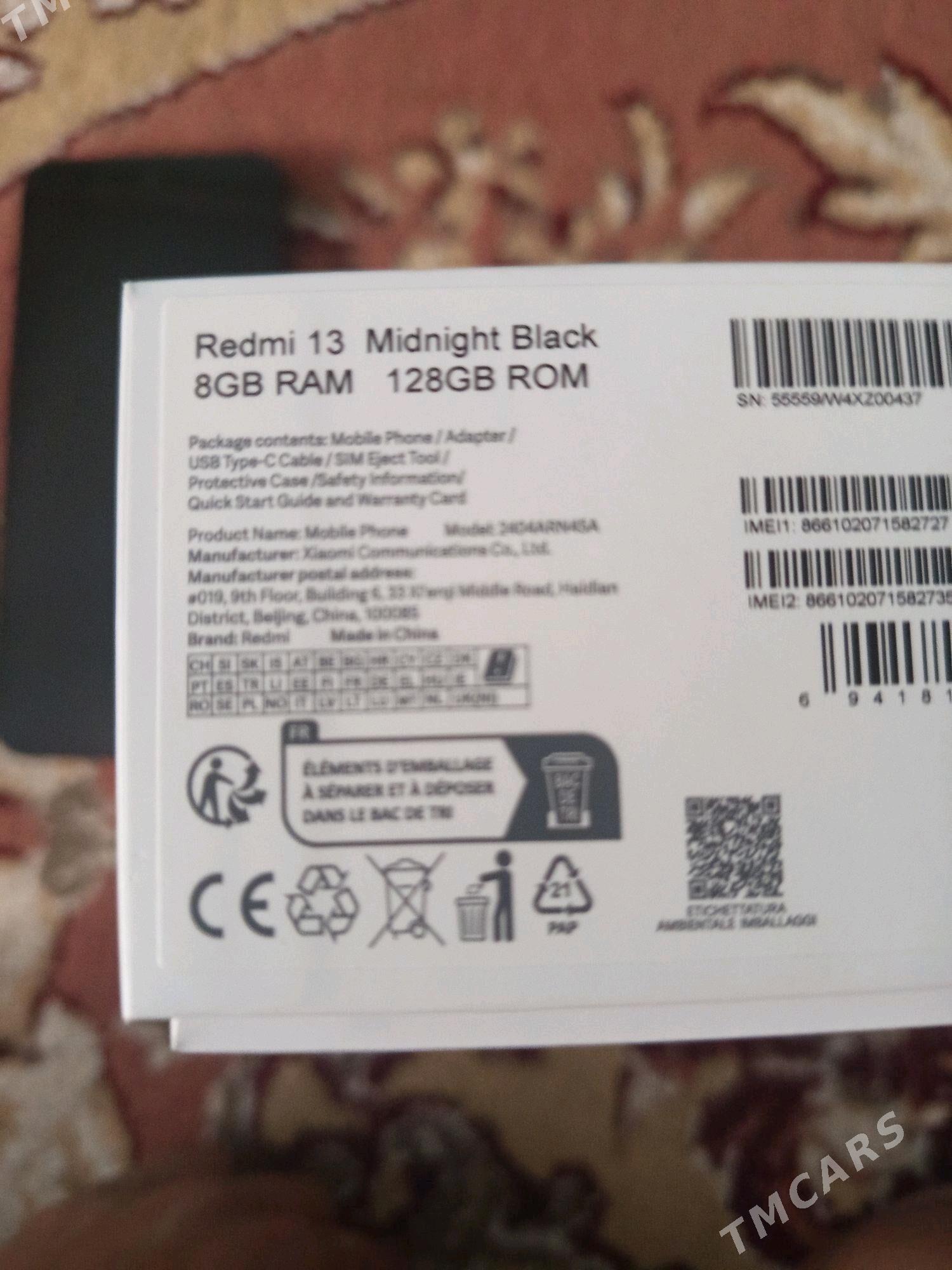 Redmi 13 - Чарджоу - img 1