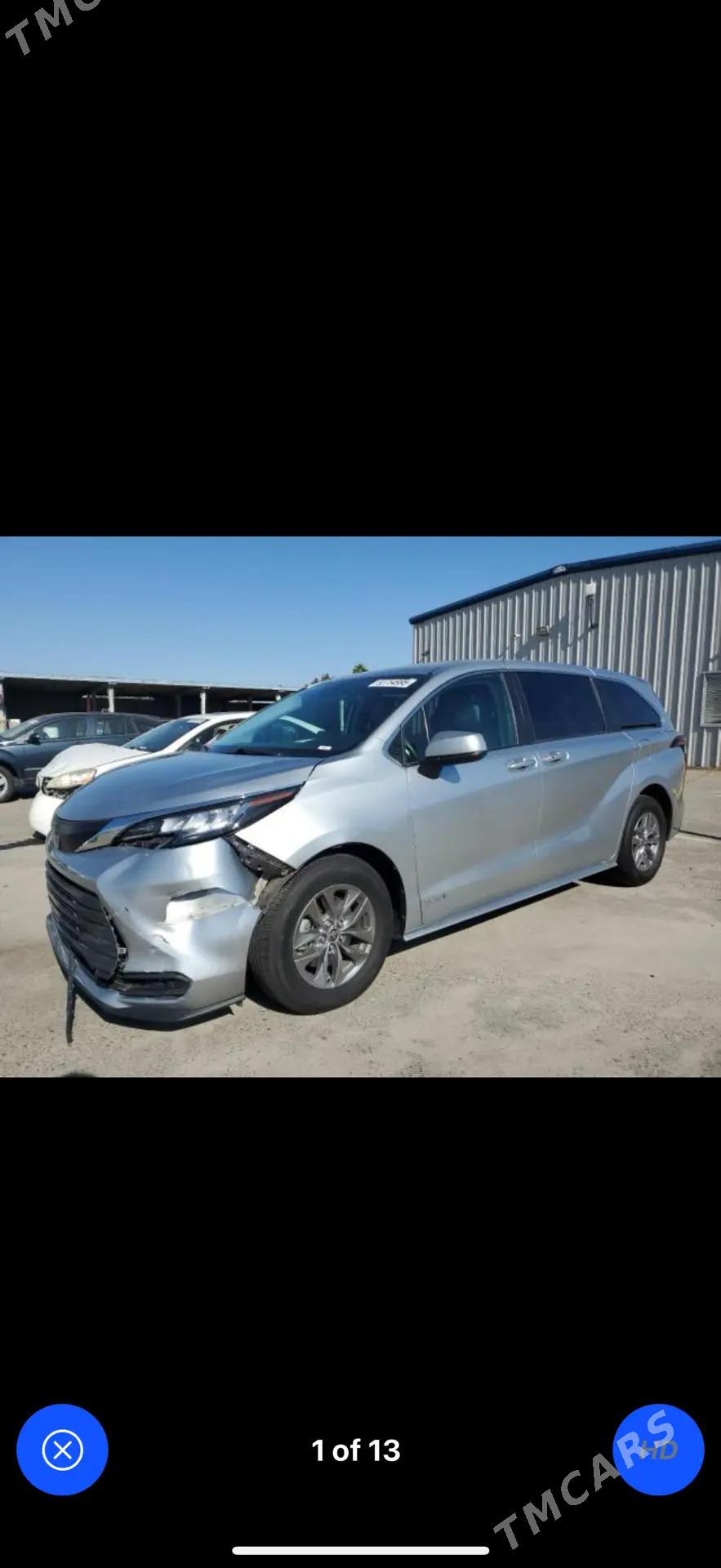 Toyota Sienna 2021 - 450 000 TMT - Дянев - img 1