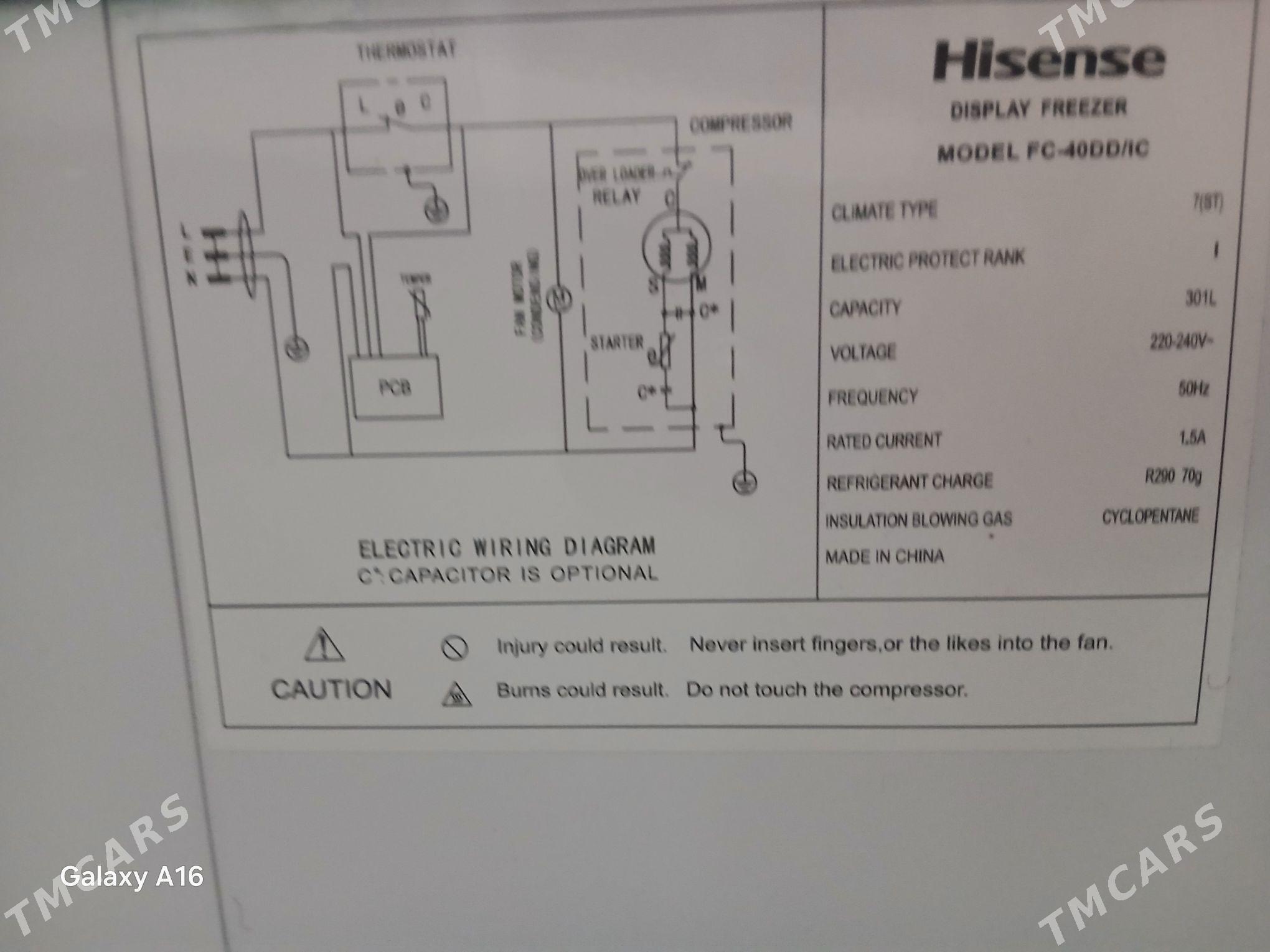 Morozilnik ýagdaýy gowy - Büzmeýin - img 1