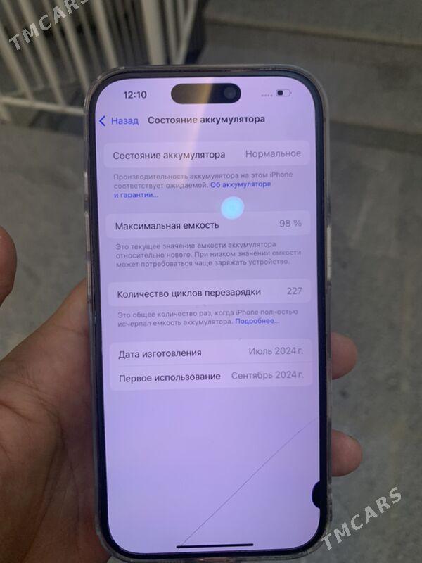iphone 16pro 256gb 2sim - Aşgabat - img 1