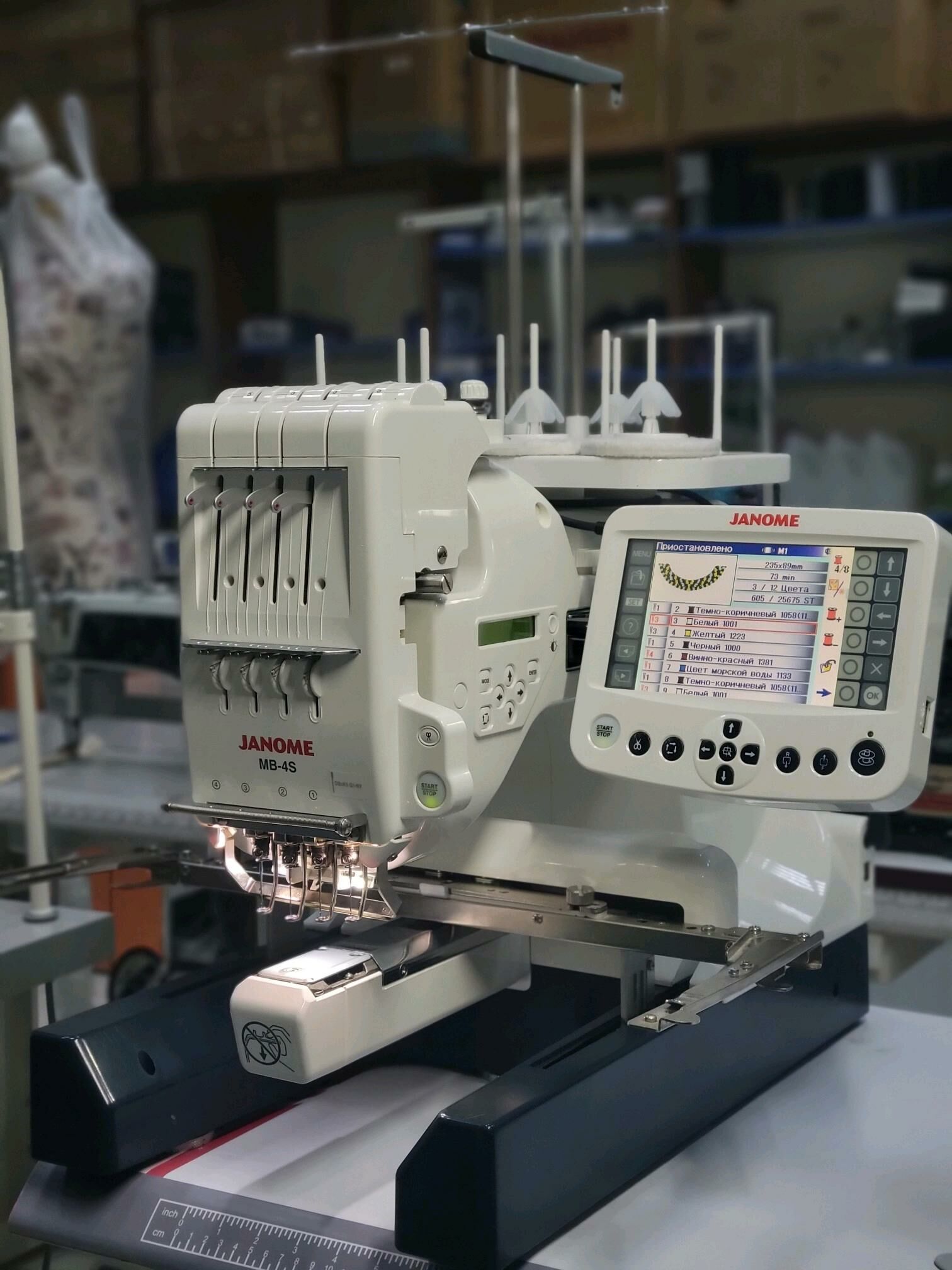 JANOME MB4S  4inne - Гуртли - img 1