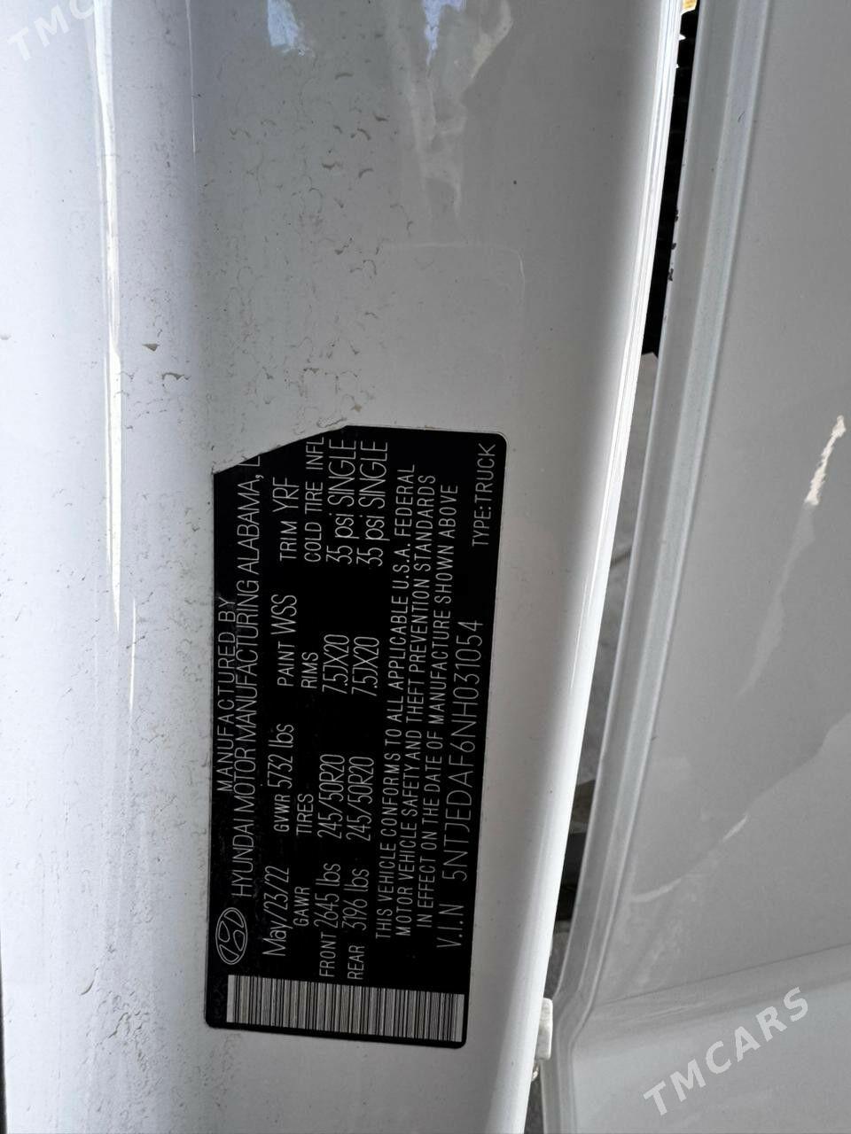Hyundai Santa Cruz 2022 - 390 000 TMT - Aşgabat - img 4