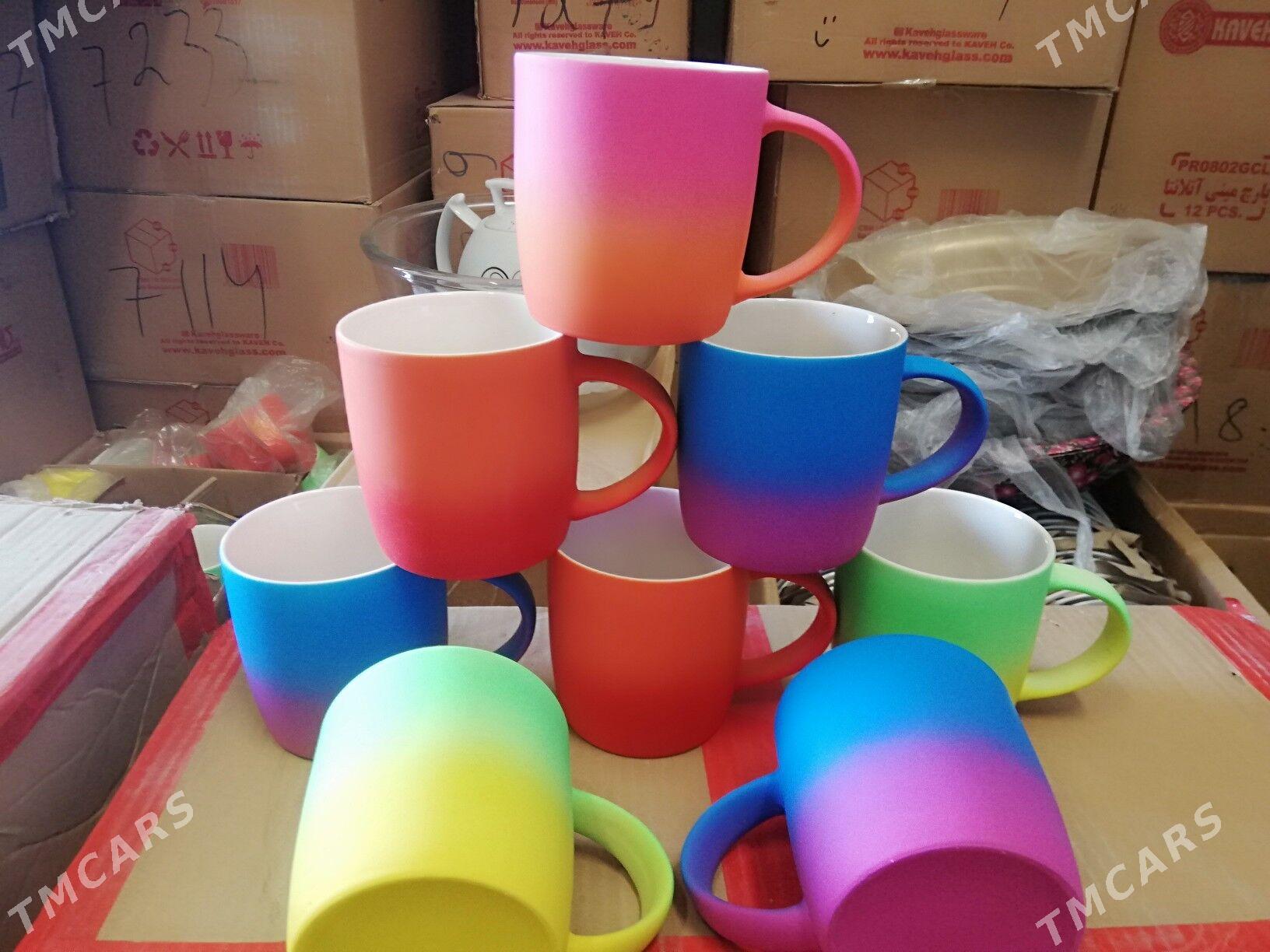 Posuda renkli bokal - Aşgabat - img 1