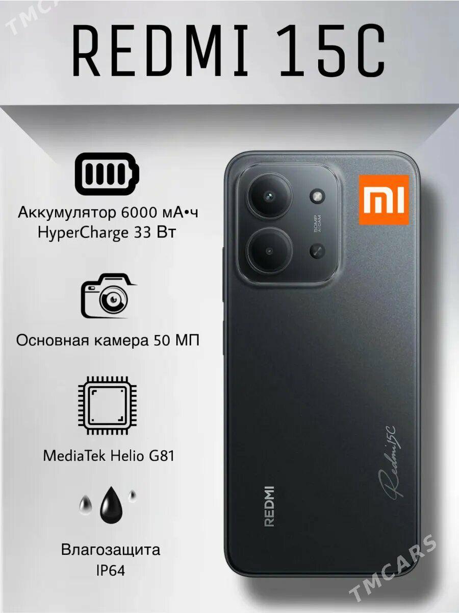 KREDIT 6AY REDMI 15C - Ашхабад - img 5