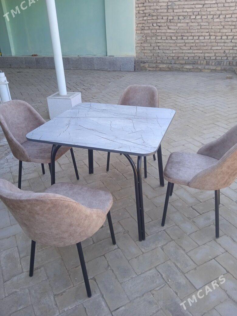 4 adamlyk stol stul - Керки - img 4