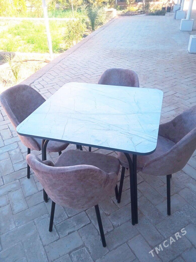 4 adamlyk stol stul - Керки - img 3