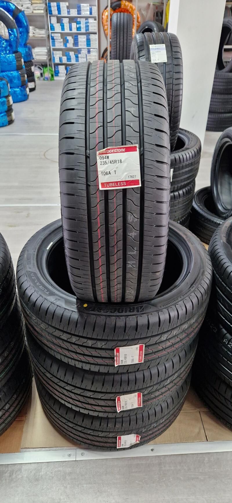 TEKER BRIDGESTONE 235/45/18 ✅️ - Ak bugdaý etraby - img 1