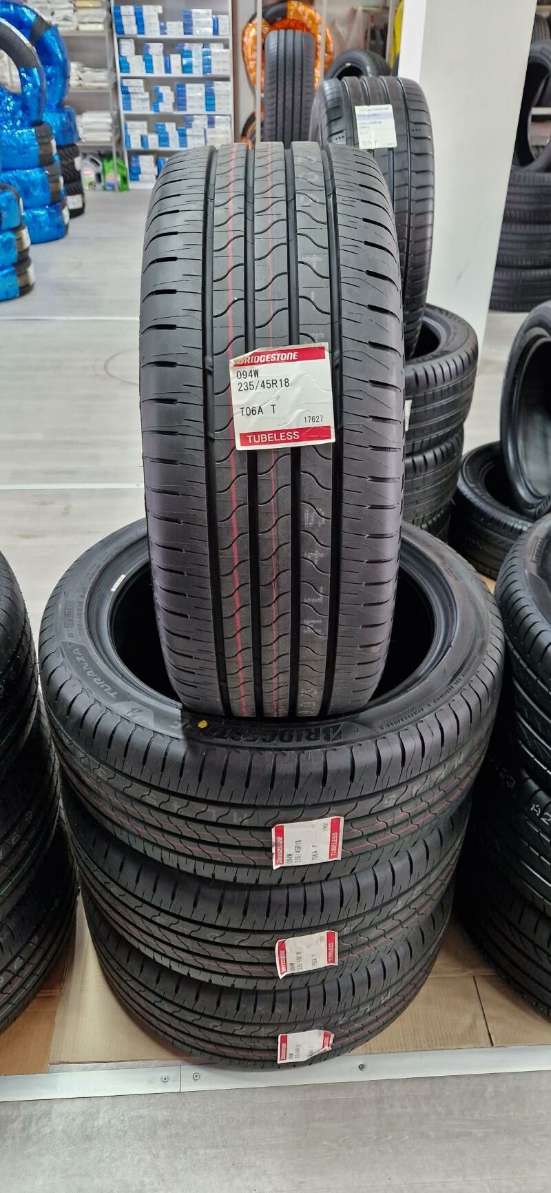 TEKER BRIDGESTONE 235/45/18 ✅️ - Ak bugdaý etraby - img 2