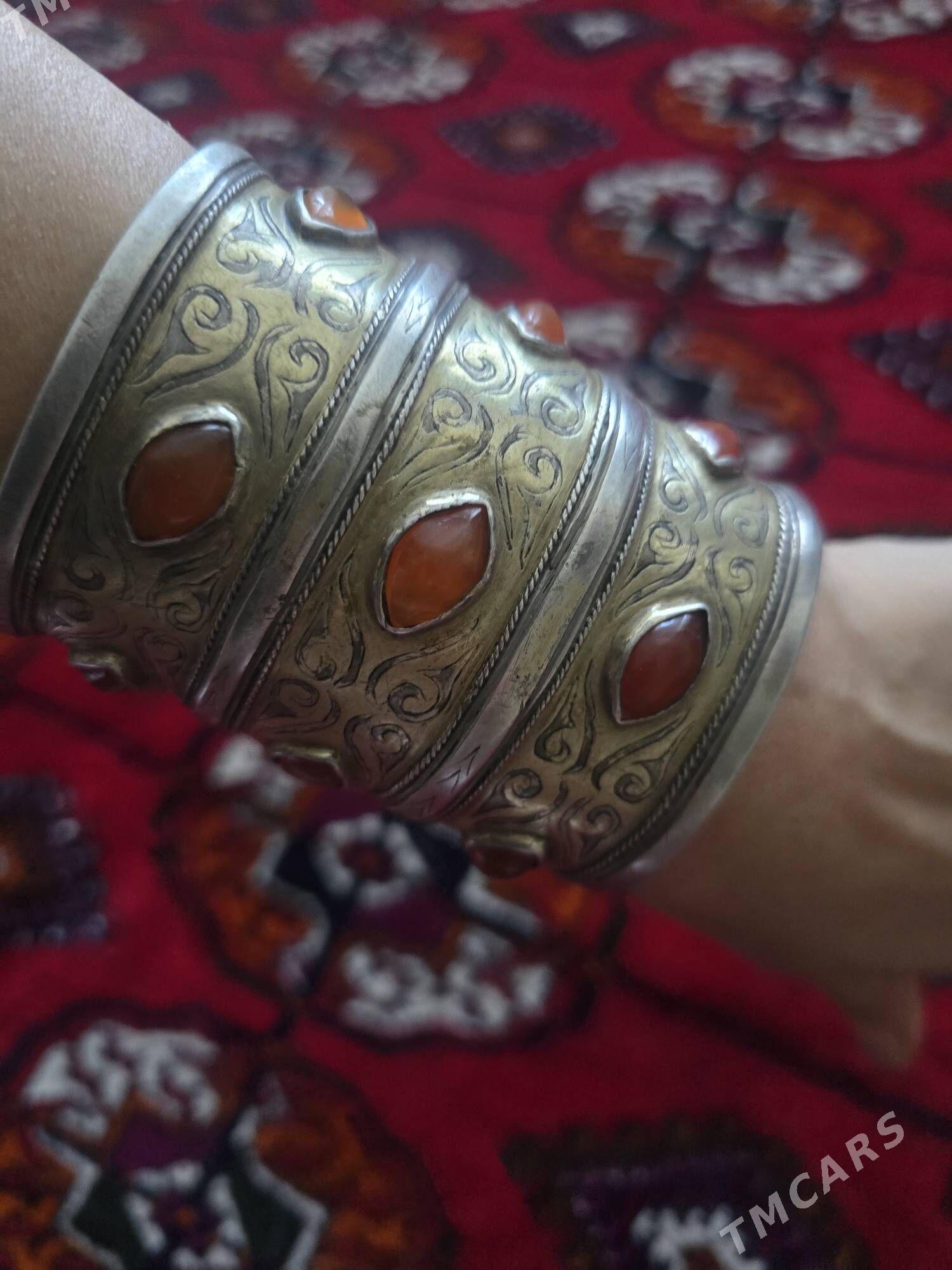 Гадымы кумуш билерзик 3гатлы - Türkmenabat - img 1