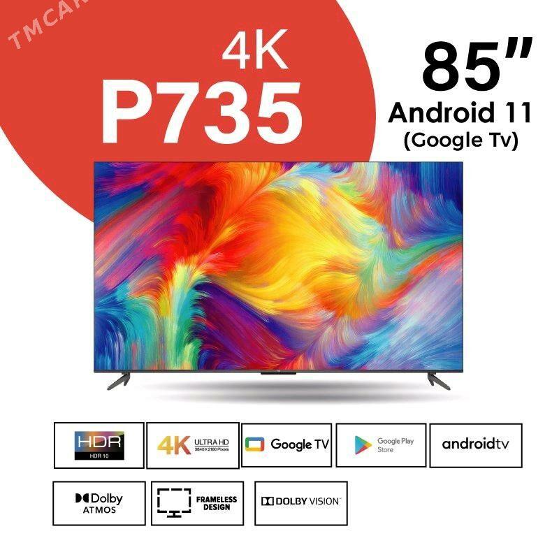 TCL Google Tv 85P735 - Ашхабад - img 2