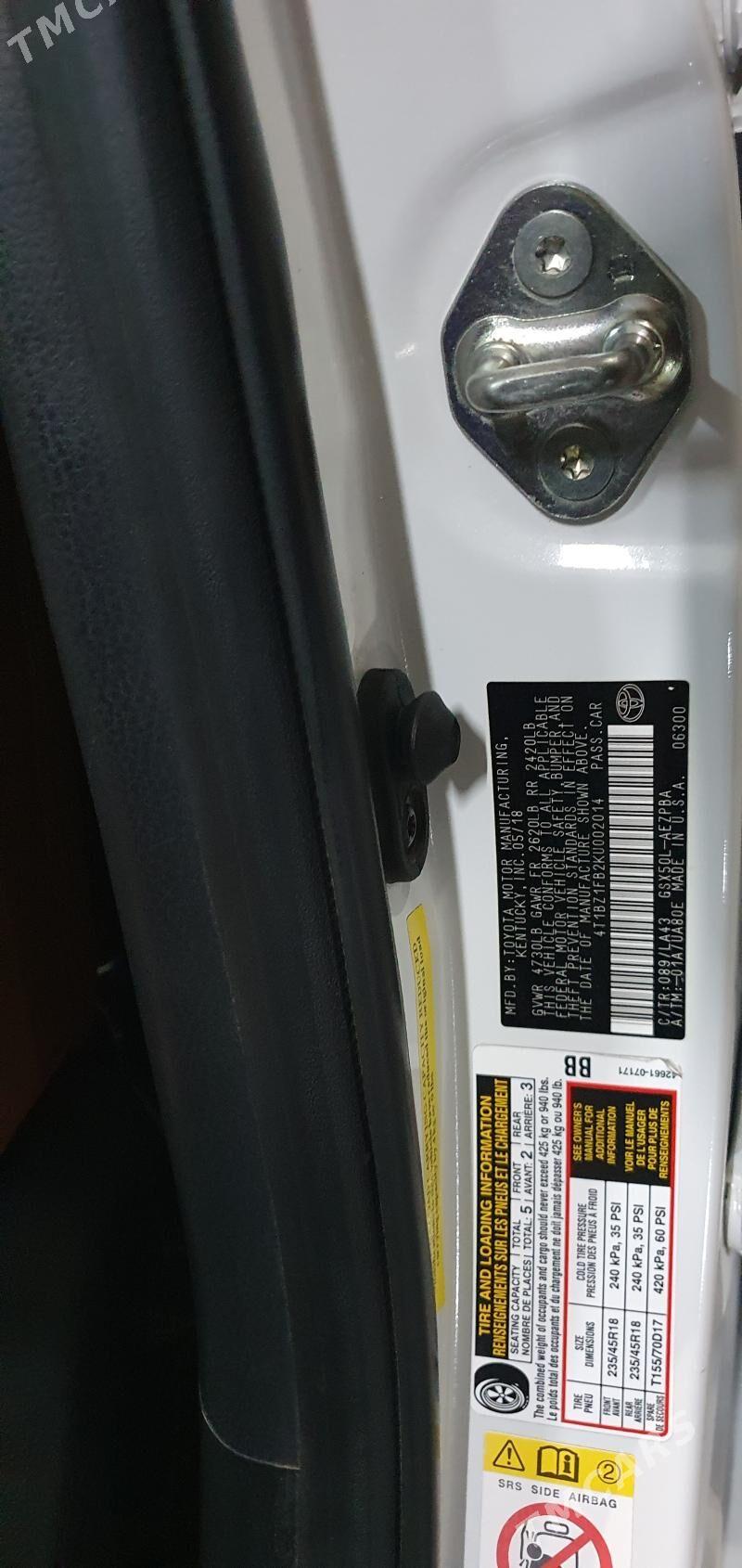 Toyota Avalon 2019 - 520 000 TMT - Олимпийский городок - img 5