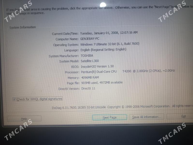 Toshiba ram4 pamed 500Gb - Türkmenbaşy - img 4