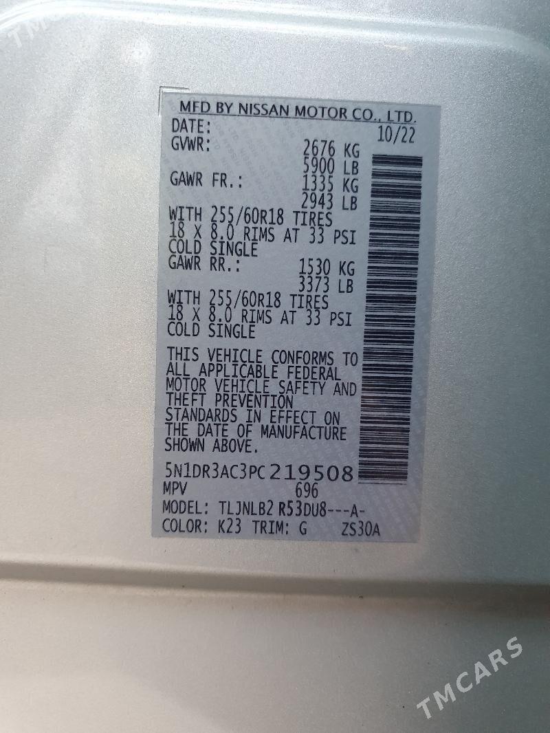 Nissan Pathfinder 2023 - 450 000 TMT - Daşoguz - img 7