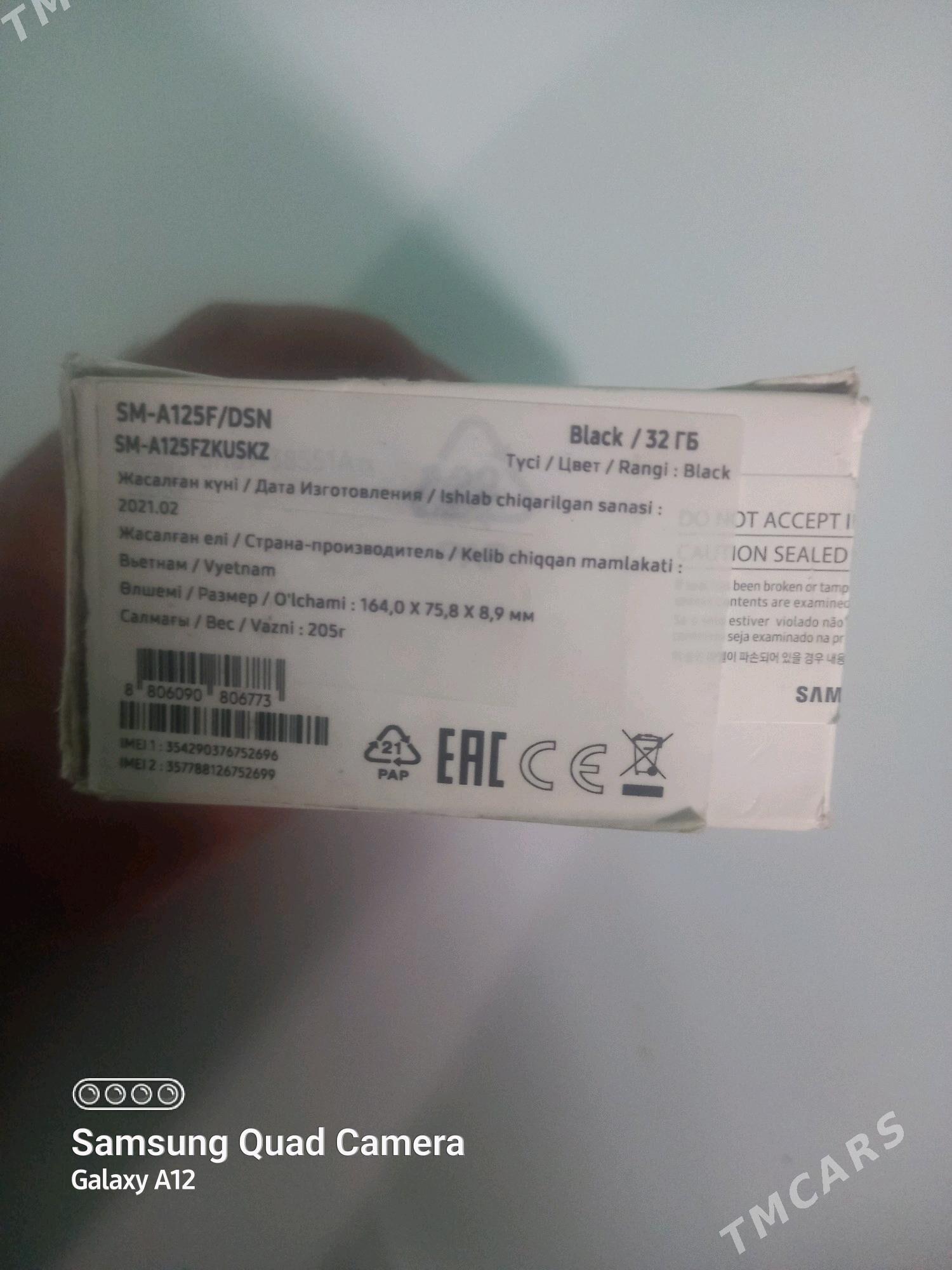Samsung A12 3/32 - Türkmenbaşy etr. - img 4