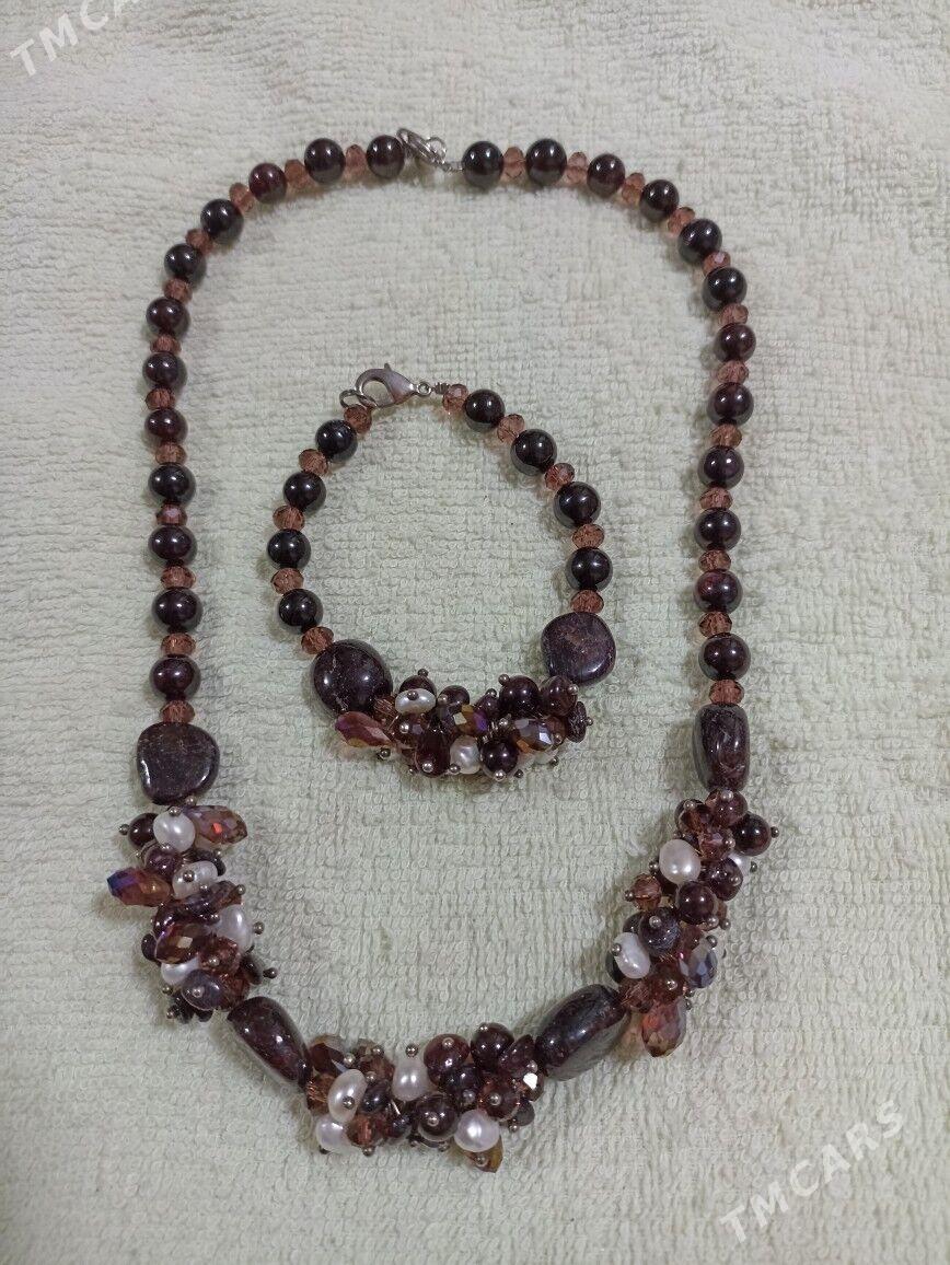 бусы из натуральных камней - Aşgabat - img 2