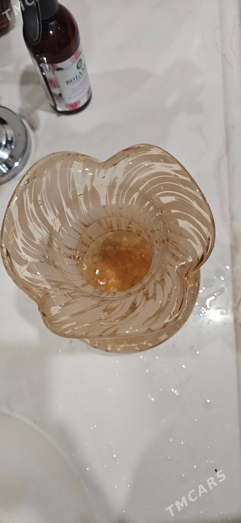 Ваза цветное стекло СССР - Ашхабад - img 3