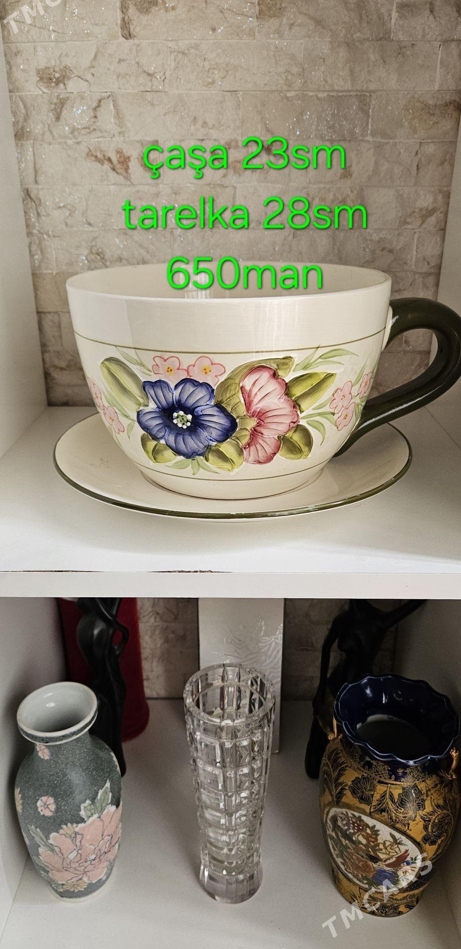 Ваза цветное стекло СССР - Ашхабад - img 5