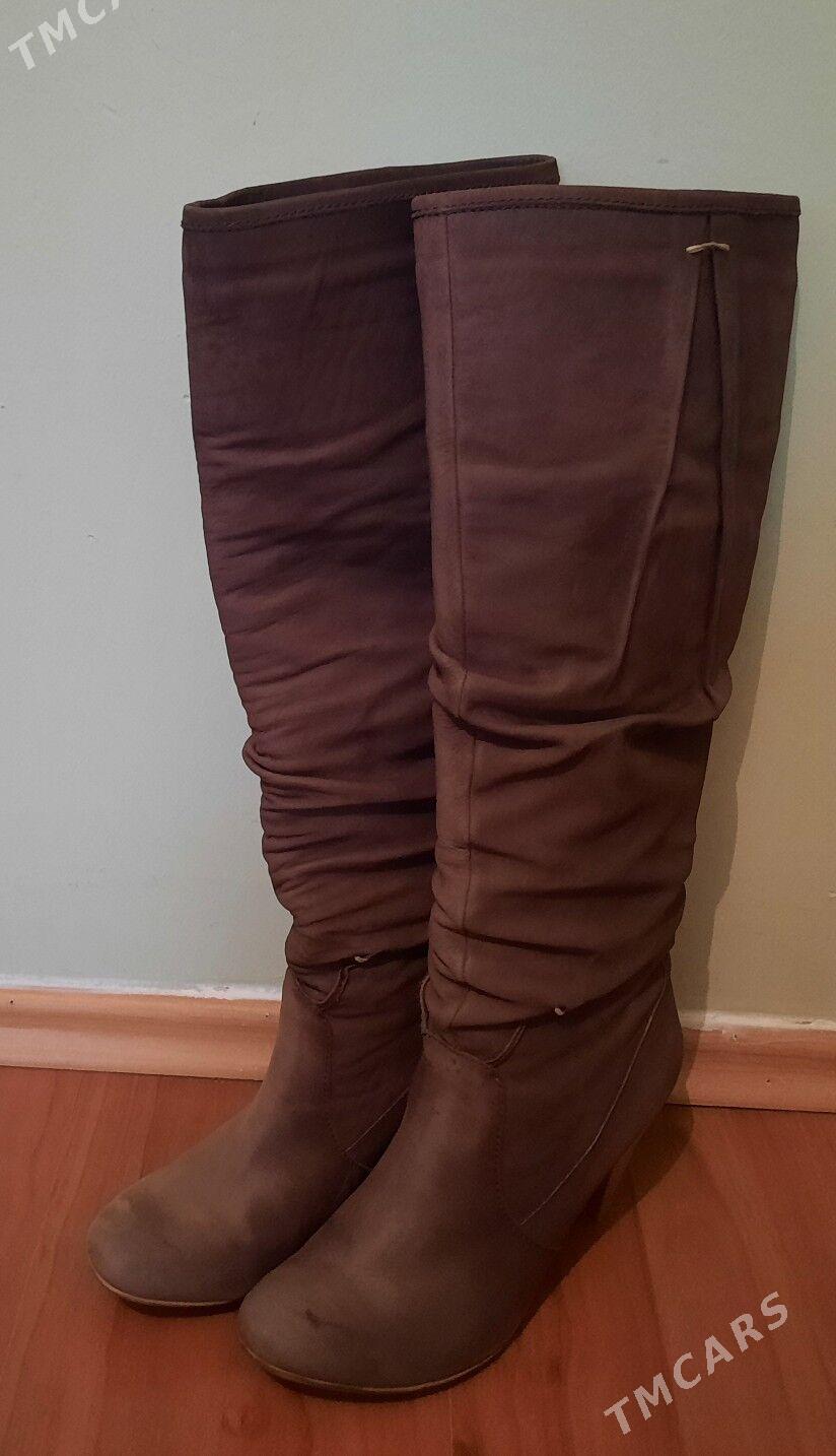 Сапоги нубук-кожанные - Ашхабад - img 4