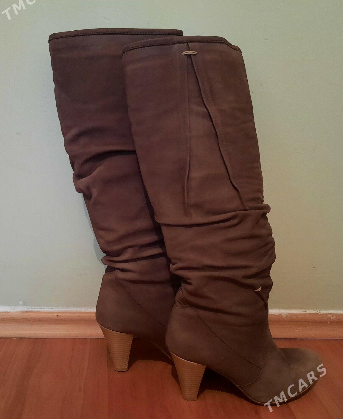 Сапоги нубук-кожанные - Ашхабад - img 5