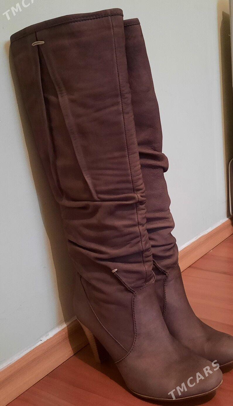 Сапоги нубук-кожанные - Ашхабад - img 3