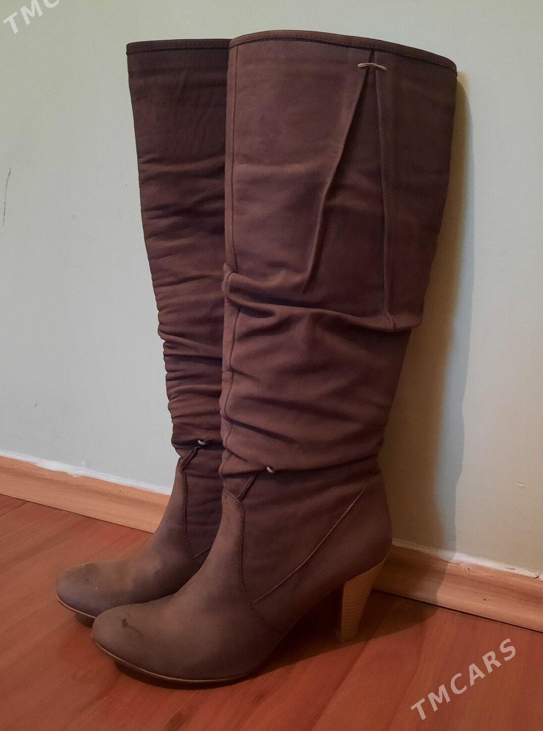 Сапоги нубук-кожанные - Ашхабад - img 2