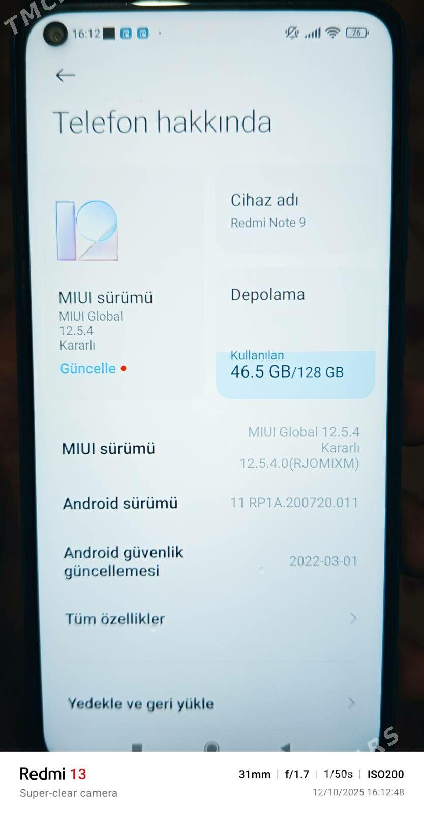 redmi not 9 - Туркменабат - img 5