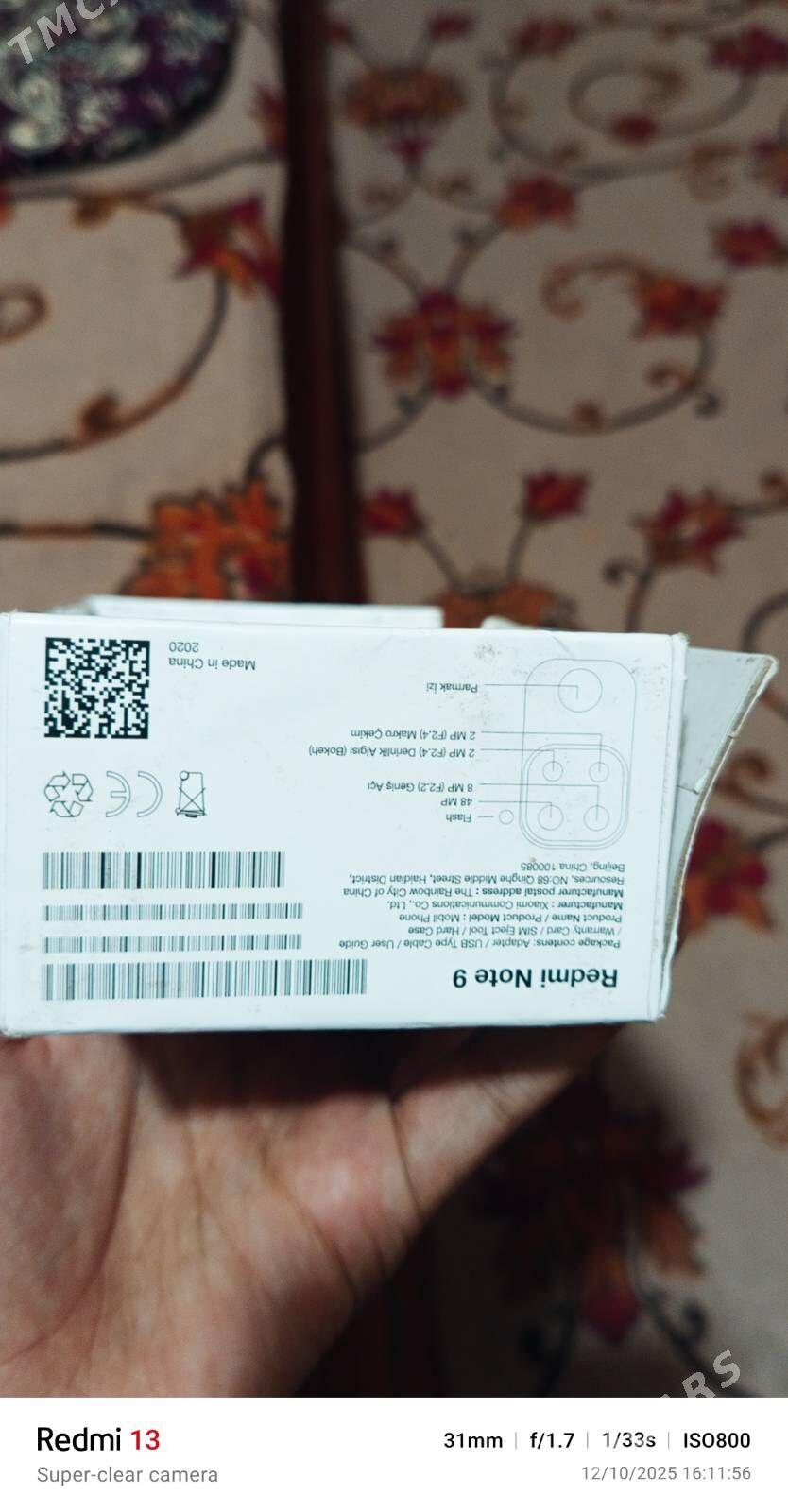 redmi not 9 - Туркменабат - img 1