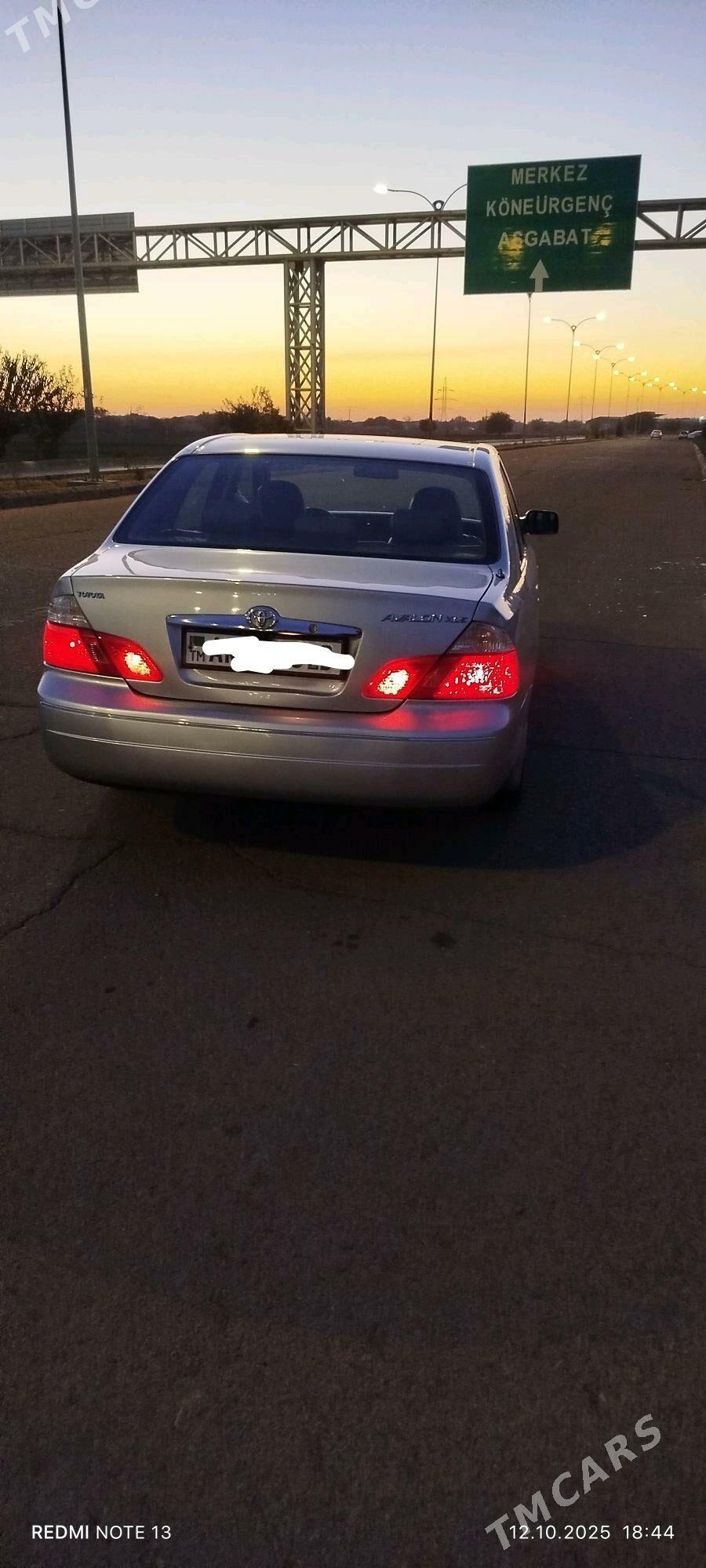 Toyota Avalon 2003 - 192 000 TMT - Дашогуз - img 1
