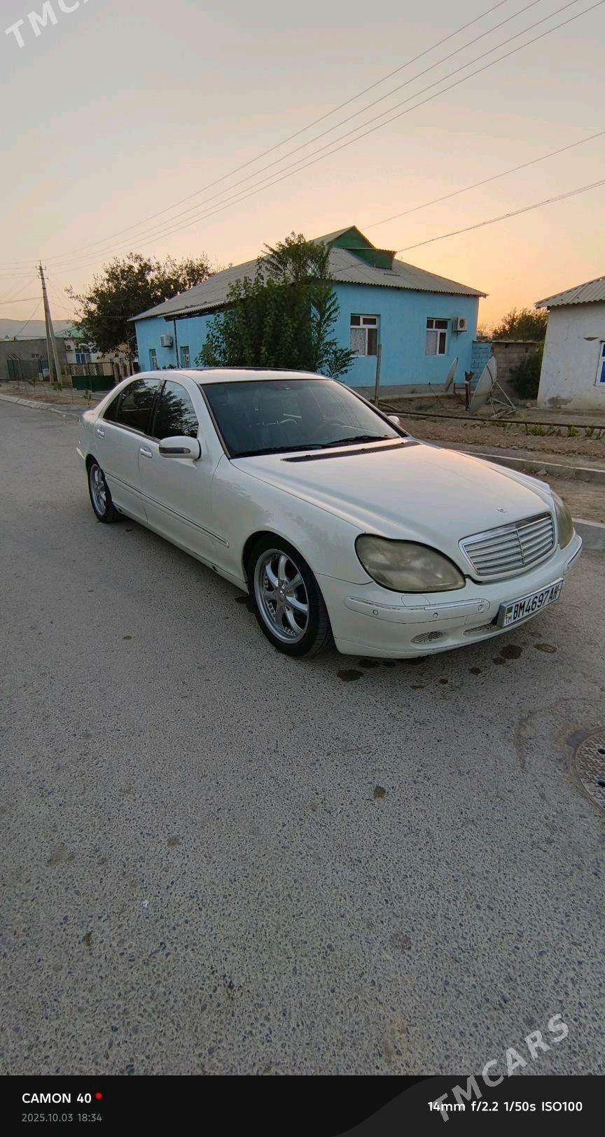 Mercedes-Benz S-Class 1999 - 90 000 TMT - Ак-Бугдайский этрап - img 1