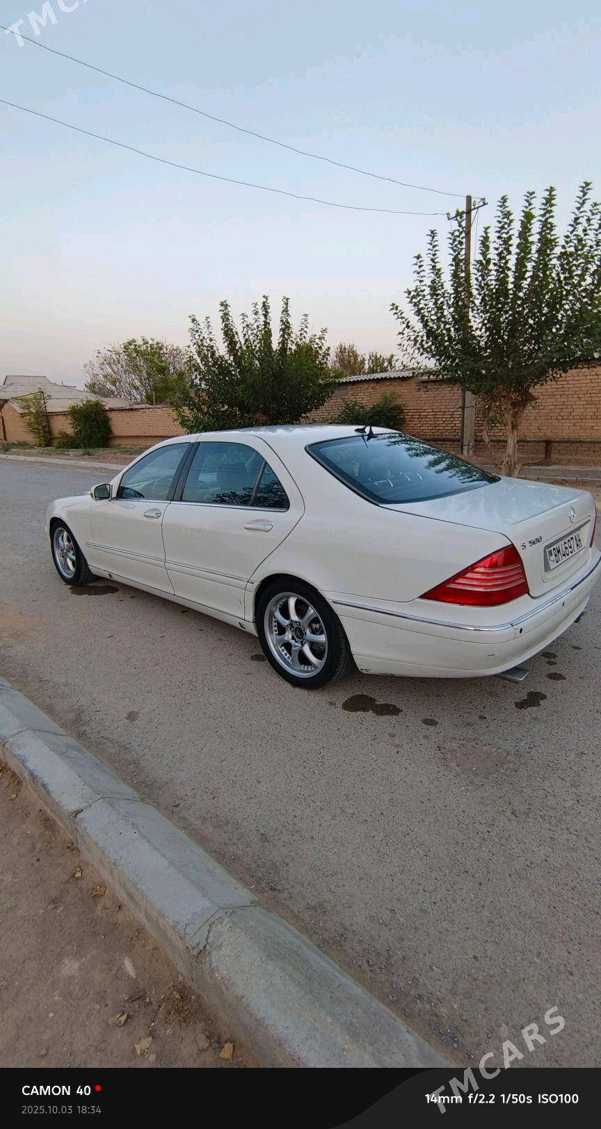 Mercedes-Benz S-Class 1999 - 90 000 TMT - Ак-Бугдайский этрап - img 3