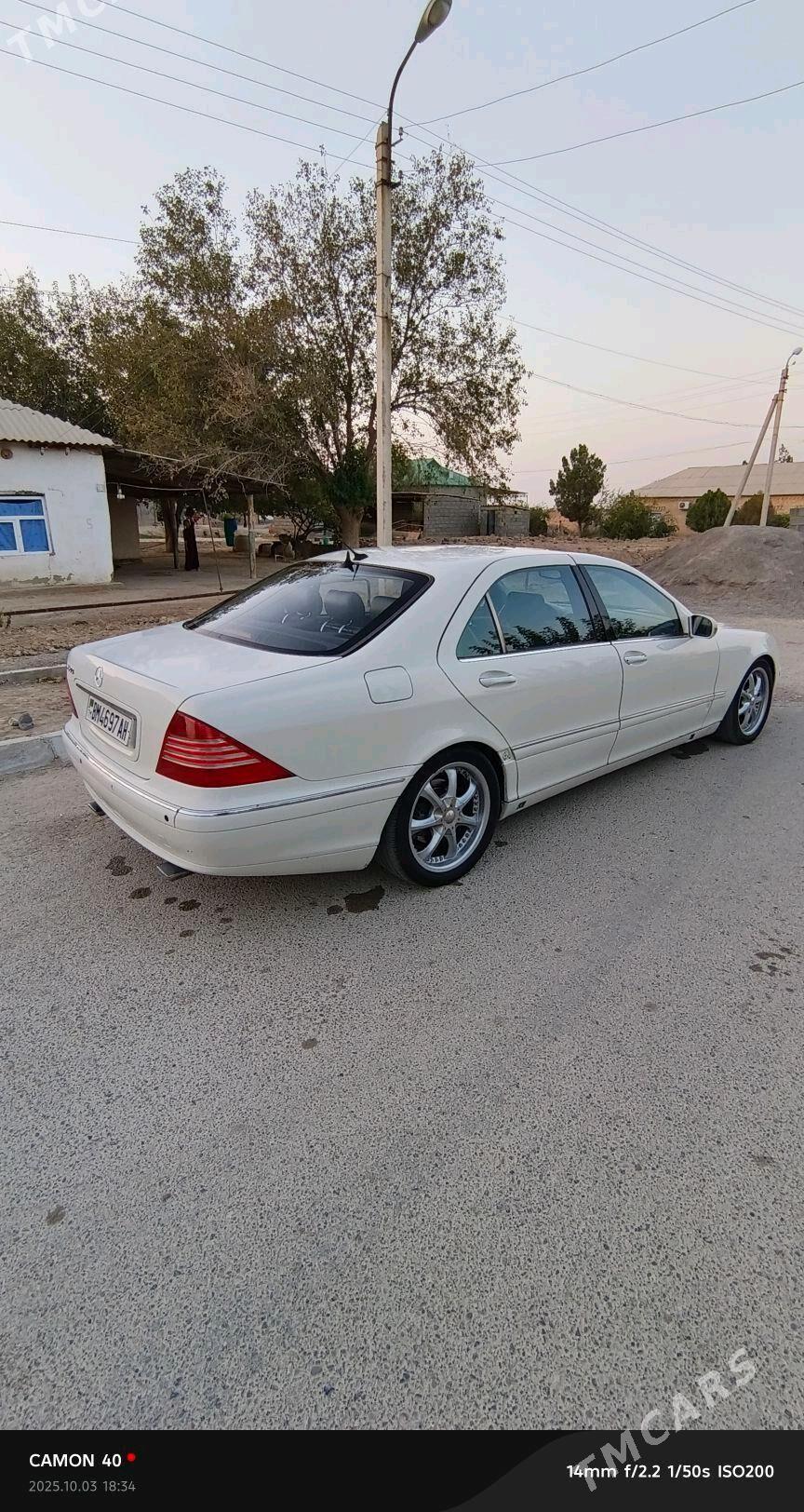 Mercedes-Benz S-Class 1999 - 90 000 TMT - Ак-Бугдайский этрап - img 4