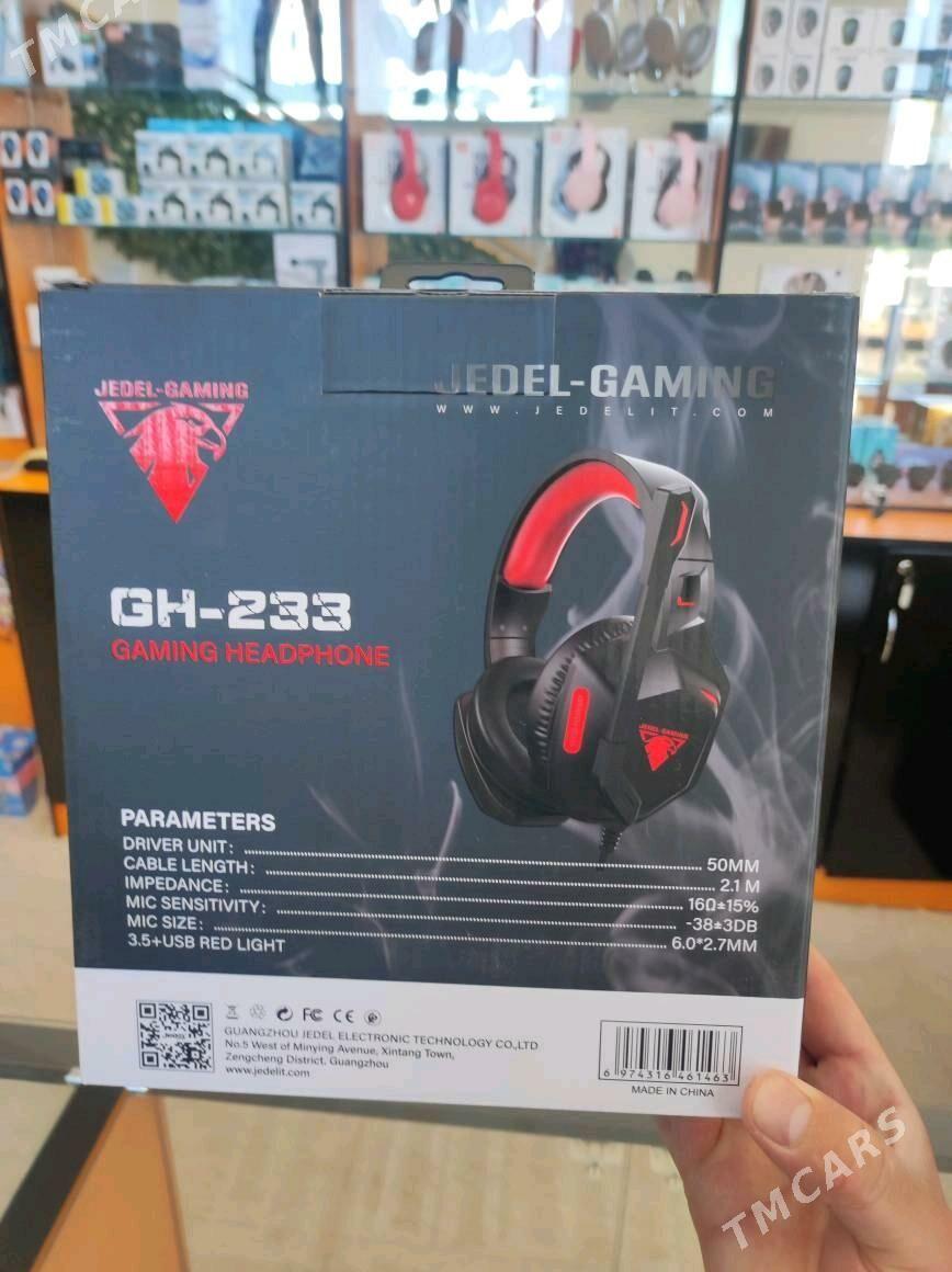 JEDEL Gaming Igrowoý Nauşnik - Daşoguz - img 4