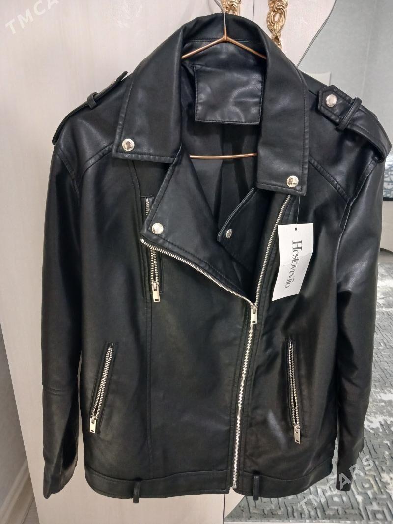 Пиджак  кожа новая - Aşgabat - img 1