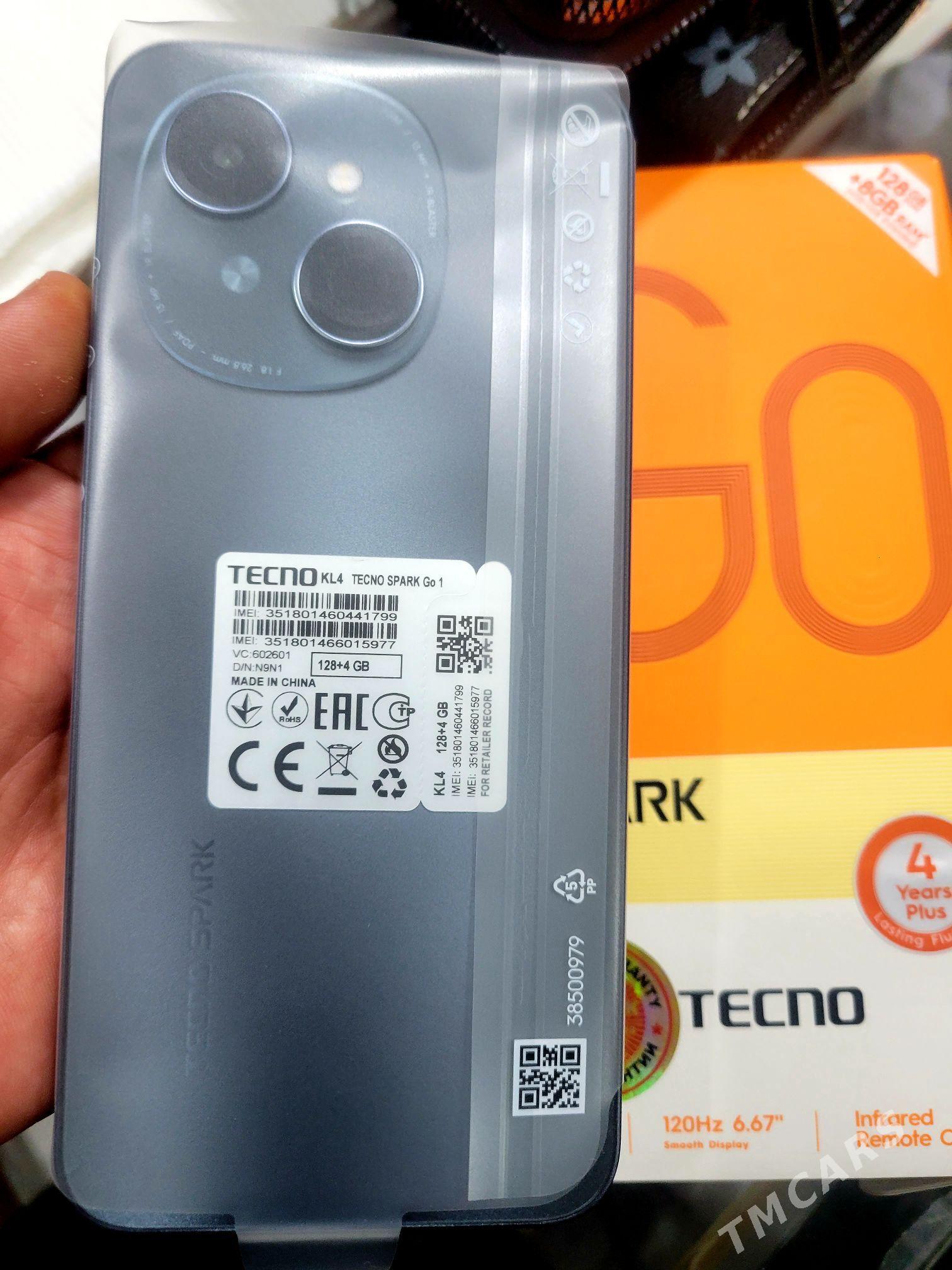 Techno Spark Go 4/128GB - Ашхабад - img 1