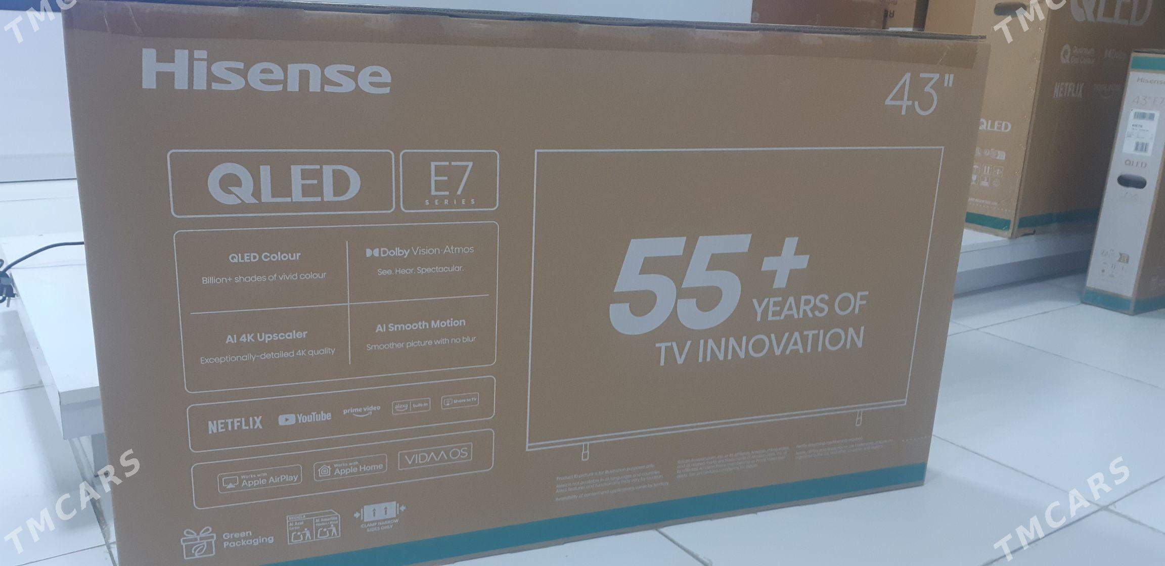 Hisense Tv 43 QLED - Ашхабад - img 1
