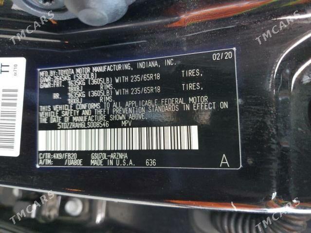 Toyota Highlander 2020 - 580 000 TMT - Губадаг - img 6