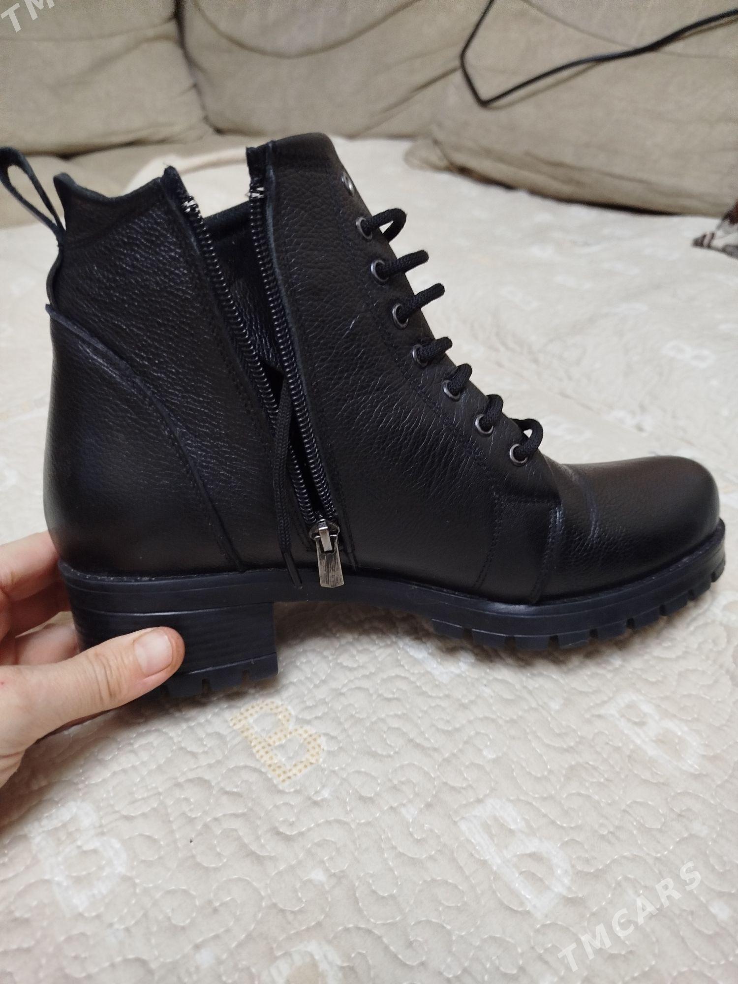 ботинки кожаные - Türkmenabat - img 1