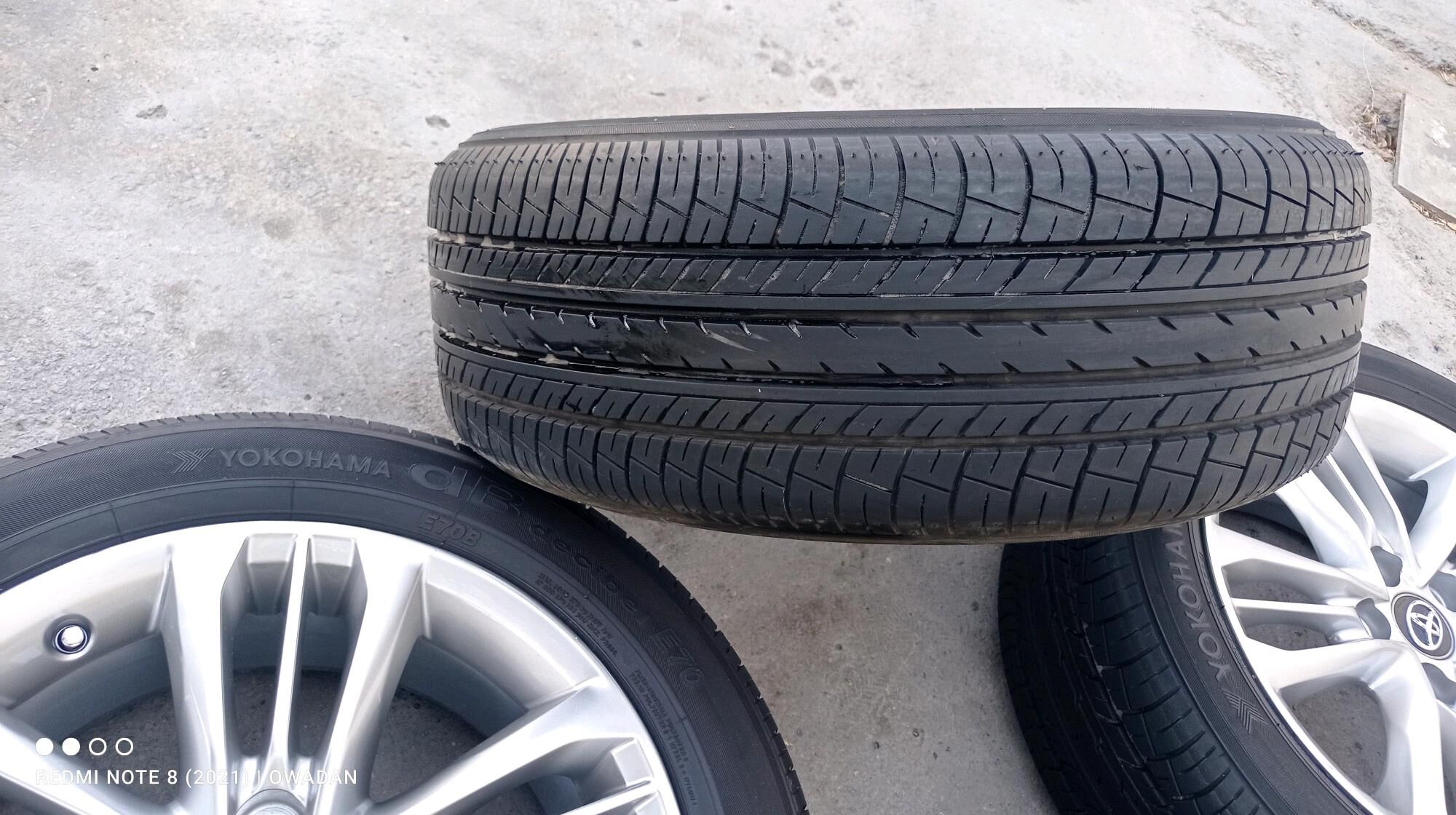 Disga teker r17 Azyada camry 10 500 TMT - Хитровка - img 4