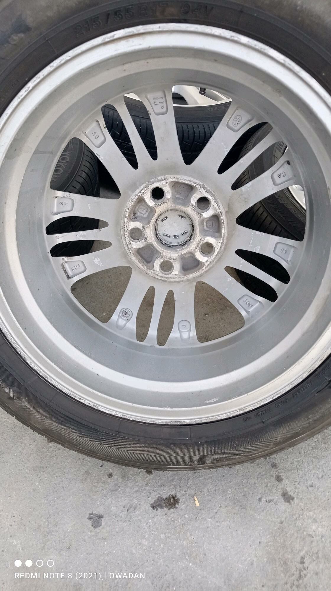 Disga teker r17 Azyada camry 10 500 TMT - Хитровка - img 8