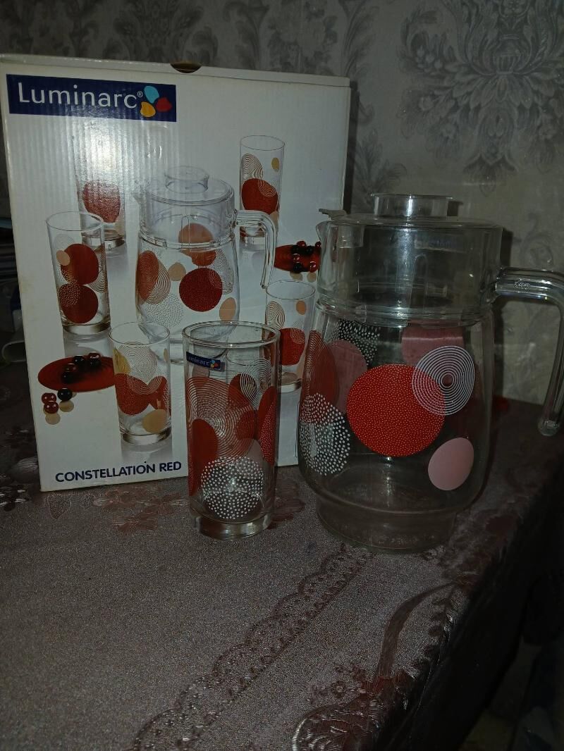 графины со стаканами - Туркменабат - img 2