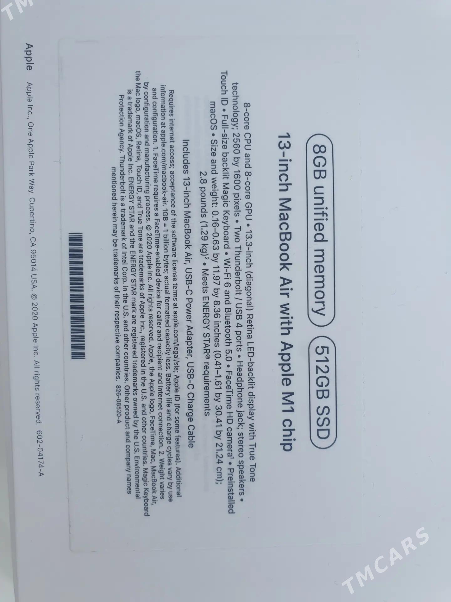 Macbook Air M1 8/512 - Дашогуз - img 3