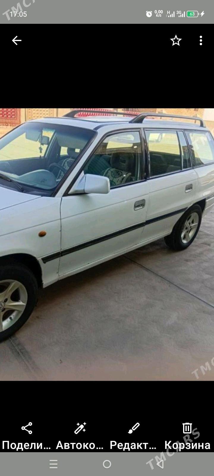 Opel Astra 1996 - 50 000 TMT - Гурбансолтан Едже - img 2