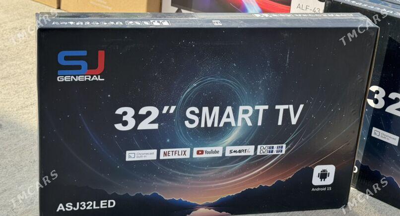 SJ GENERAL 32 SMART TV - "Altyn Asyr" Gündogar bazary (Jygyllyk) - img 1