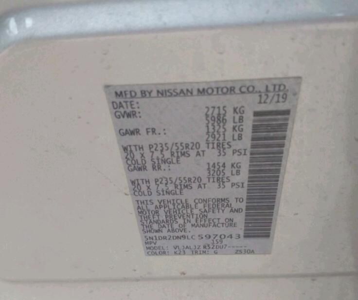 Nissan Pathfinder 2020 - 310 000 TMT - Теджен - img 5